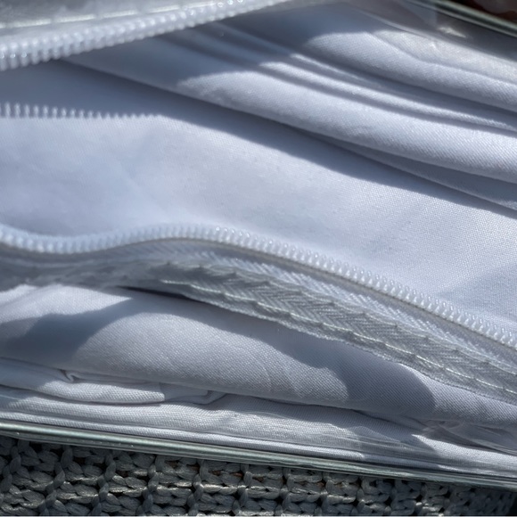 brand new king size bed sheet set,4PCS,deep pocket,white - Picture 3 of 3